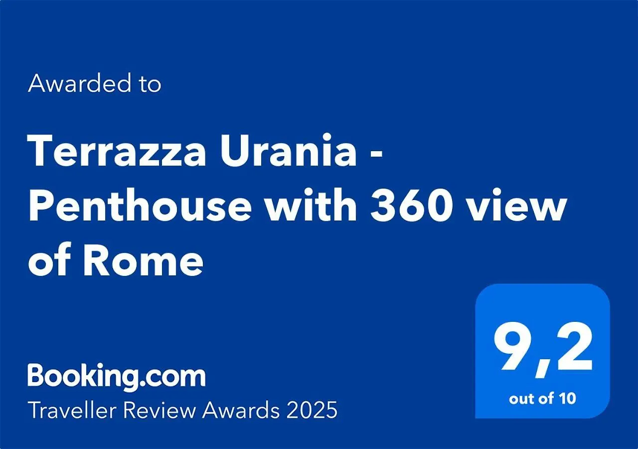 Bed and Breakfast Terrazza Urania - Penthouse Terrace With 360 View Of Řím Bed & Breakfast